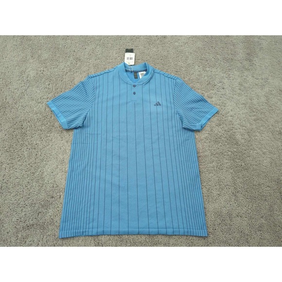 Adidas Polo Shirt Mens Large‎ Knit U365T PKNT Polo Athletic Performance